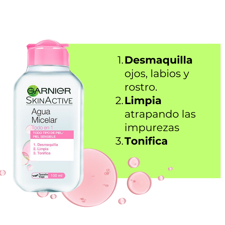 descripcion breve Agua Micelar todo en 1 100ml