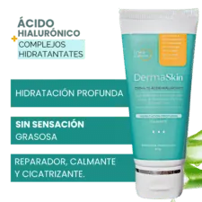 Crema Hidratante de Ácido Hialurónico DermaSkin, hidratacion profunda