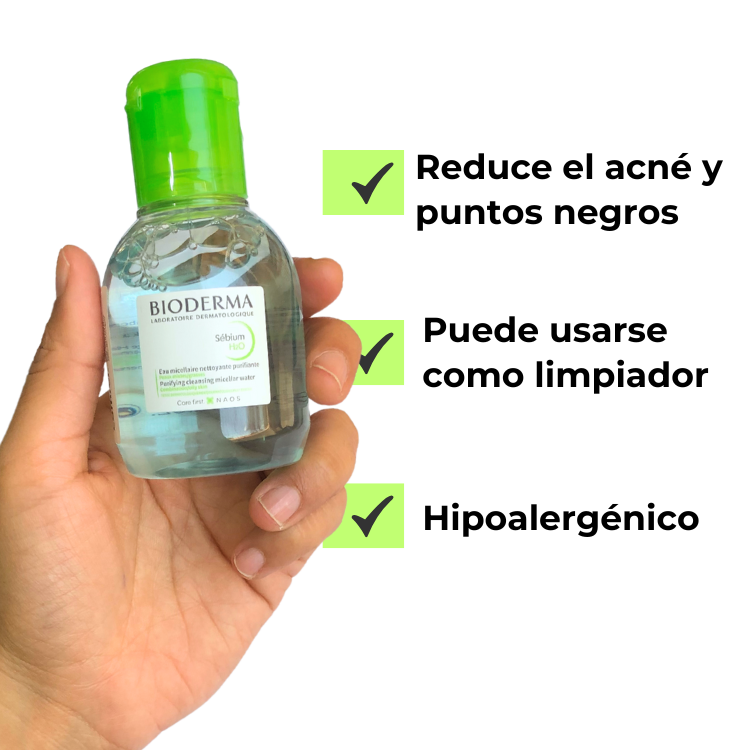 descripcion breve Sébium H20 agua micelar 100ml