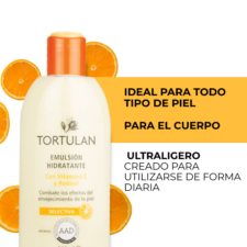 descripcion breve del Emulsión Hidratante Corporal con Vitamina C y Retinol