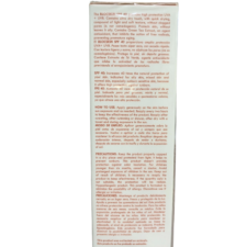 informacion de la caja de Protector Solar toque Ultra seco Blocskin FPS40 80g