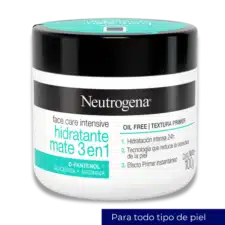 Crema Hidratante Mate 3 en 1 Face Care Intensive Neutrogena