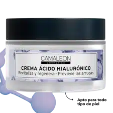 Crema facial de Ácido Hialurónico Camaleon