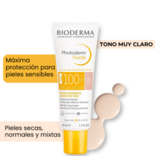 Photoderm Fluide Max SPF 100 Very Light, para piel seca, normal y mixta