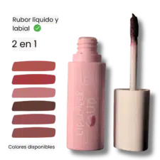 Rubor y labial líquido Lip & Cheeck D'Hermosa