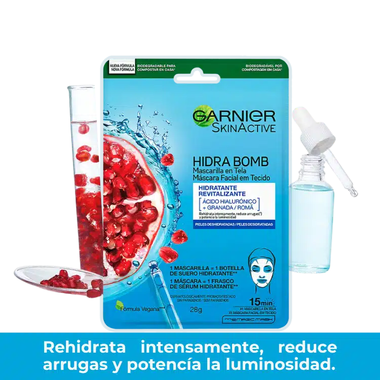 Mascarilla Hidratante Revitalizante Garnier