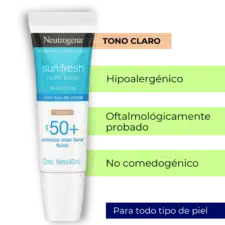Protector Solar FPS50 con color Hydro Boost Neutrogena