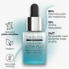 Serum de Ácido Láctico y Glicólico Ultra Plus Camaleon