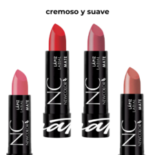 labial mate new color, cremoso y suave