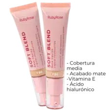 Base líquida Soft Blend Ruby Rose