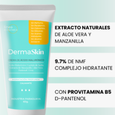 Beneficios y detalles de la crema en gel de ácido hialurónico hidratación profunda DermaSkin