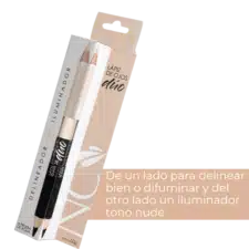 Lápiz delineador de ojos dúo New Color