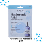 Mascarilla hidratante facial con Ácido Hialurónico y Pantenol Cala