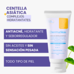 Crema hidratante y antiacné de Centella Asiática con Niacinamida de la marca DermaSkin
