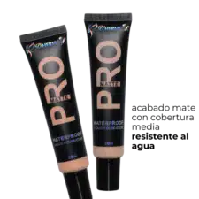 Base líquida Pro Matte Waterproof D’Hermosa
