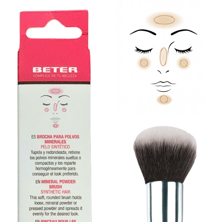 Brocha para polvos N° 11 Beter Perfumes Lujosos