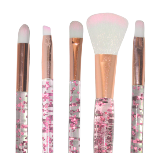 Kit de brochas para maquillaje 5pcs Perfumes Lujosos