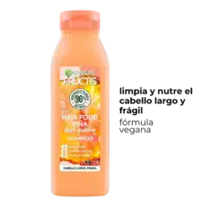 Shampoo Fructis Hair Food PIÑA, limpia y nutre
