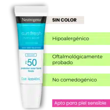 Protector Solar FPS50 sin color Hydro Boost Neutrogena