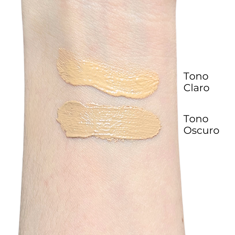 tono claro y oscuro del protector solar umbrella perfect skin