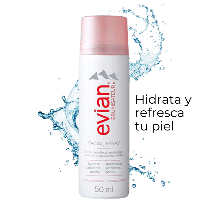 Spray hidratante facial Evian 50ml