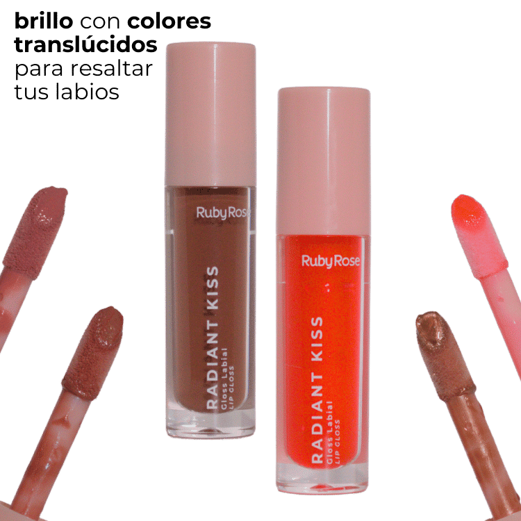 Gloss labial Radiant Kiss Ruby Rose