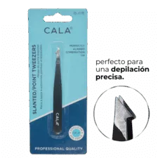 Pinza de Ceja punta diagonal en Blister Cala