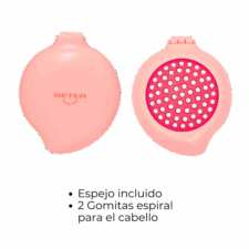 Cepillo plegable con espejo Beter