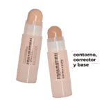 Barra facial 3 en 1 D'Hermosa, contorno, corrector y base