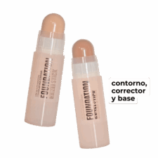 Barra facial 3 en 1 D'Hermosa, contorno, corrector y base