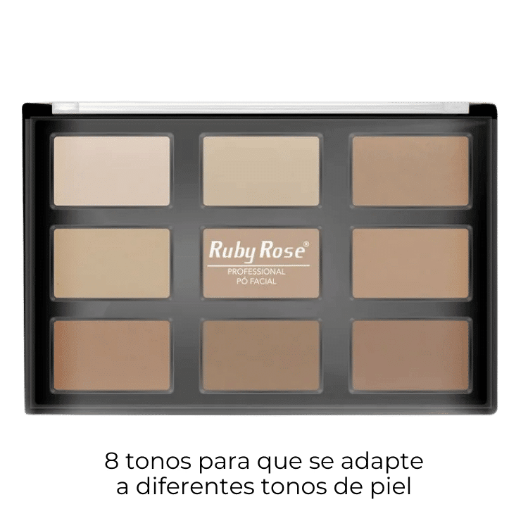 Paleta de polvo profesional Ruby Rose