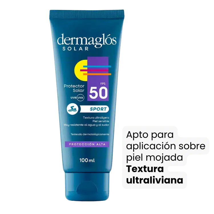 Dermaglós Solar FPS50 Sport 100 ml