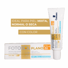Protector Solar Con Color Fotosol Plano FPS50+