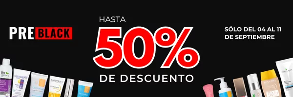 Descuento flash del 4 al 11 de septiembre: hasta 50% en toda la tienda