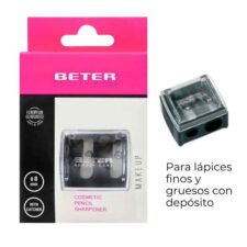 Sacapuntas de cosmética doble Beter